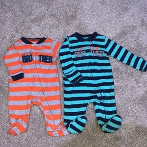 Carter’s “Little Brother” Sleeper Bundle | Size Newborn